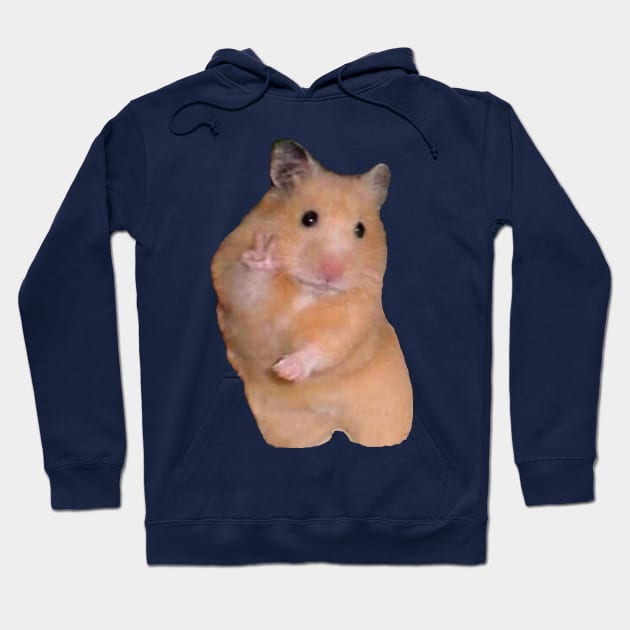 Peace Hamster Hoodie by TojFun